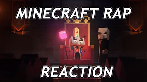 Nanabee Reacts To Minecraft Rap The Arch Illager Dan Bull Youtube
