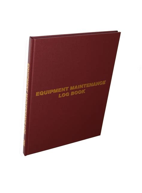 All Purpose Equipment Maintenance Log Book For Frequent Use Log Books