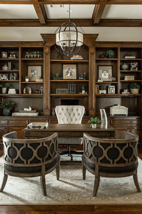 Famous Inspiration Traditional Home Office Design American Classic House