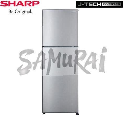Sharp 2 Door J Tech Inverter Fridge Sj286mss 280l Lazada