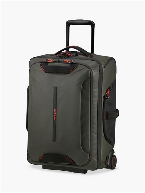 Samsonite Ecodiver 2-Wheel Recycled Duffle Backpack, Climbing Ivy