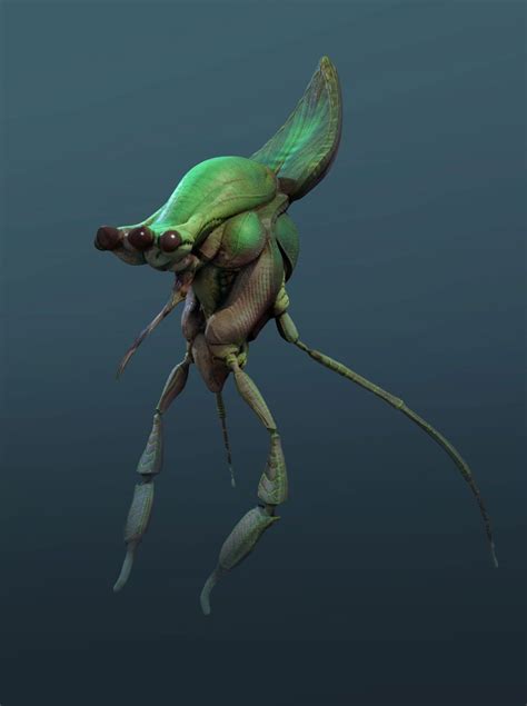 Alien Critter Study 02 Fantasy Creatures Art Alien Creatures Alien