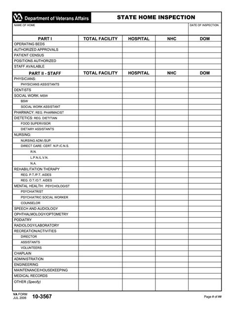 2006 Va Form 10 3567 Fill Online Printable Fillable Blank Pdffiller