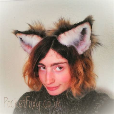 Hyper Realistic Brown Wolf Ear And Tail Set High Quality Faux Etsy