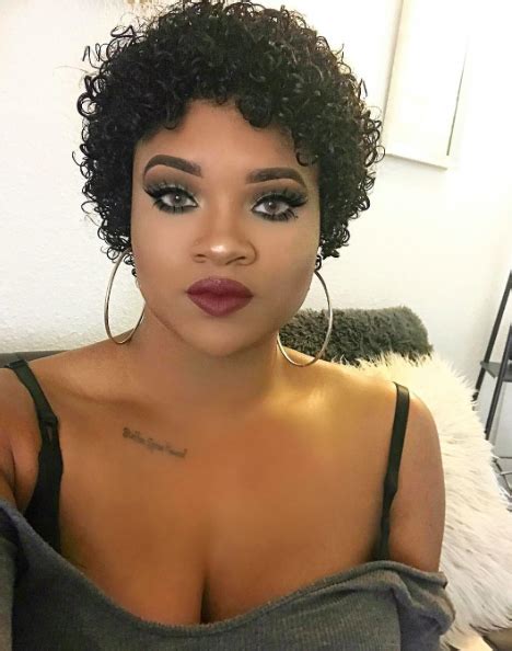 30 Short Curly Hairstyles For Black Women