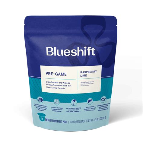 Pre Game Blueshift Nutrition