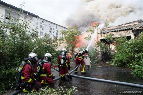 Que risque le garçon ? Aubervilliers : un incendie en cours dans un entrepôt ...