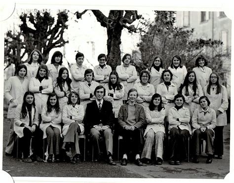 Photo De Classe Terminale A 1973 1974 De 1973 Lycée De Jeunes Filles D