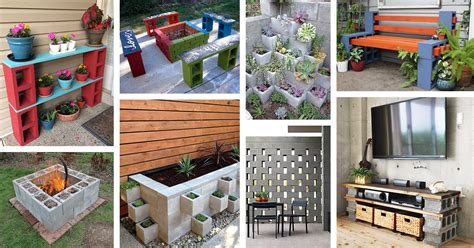 28 Best Ways To Use Cinder Blocks Ideas And Designs For 2023
