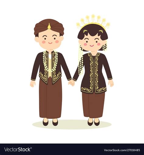 Two People Dressed In Traditional Thai Clothing