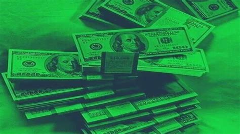 2019 New Hip Hop Get Money Free Green Aesthetic