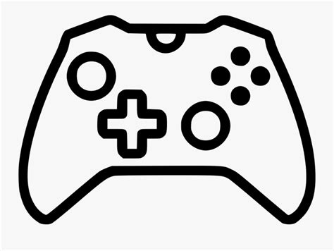 Black And White Svg Png Icon Free Xbox Controller Svg