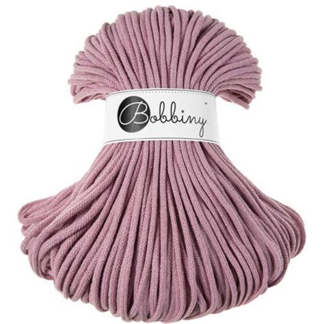 Bobbiny Dusty Pink Braided Cord 3mm 5mm And 9mm 100m108 Etsy