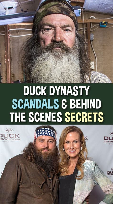 Duck Dynasty Scandals And Behind The Scenes Secrets Scandal Behind The