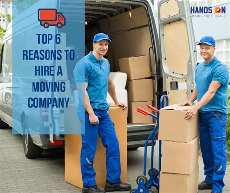Top 6 Reasons To Hire A Moving Company