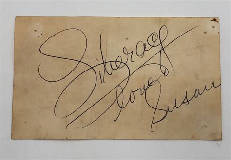 Vintage Autograph By Liberace Mid 1960s Etsy
