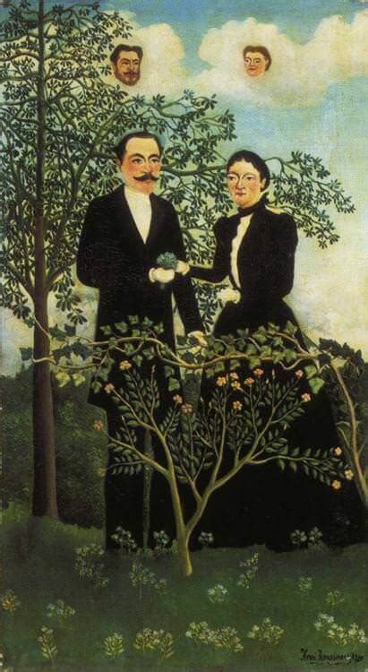 His paintings are often depicted in a childish or dreamlike. Henri Rousseau Paintings
