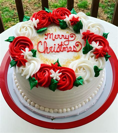 Christmas Cake Bolo De Natal Decorado Bolo De Natal Simples