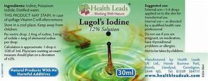 Lugols Iodine Solution 12 30ml