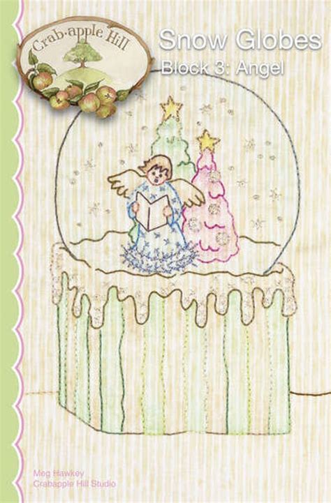 Crabapple Hill Quilt Pattern Hand Embroidery 2524 Angel