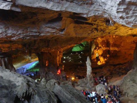 Vietnam Amazing Cave In Halong Bay Flickr