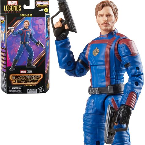 Guardians Of The Galaxy Vol Marvel Legends Star Lord Inch Action Figure Warp Drive Toys