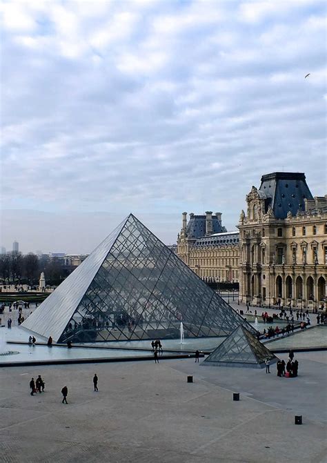 Louvre Pyramid In Paris France Travel Off Path