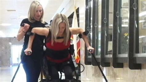 Bionic Suit Helps Paralyzed Patients Walk Again Video Abc News
