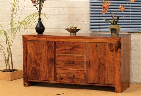 Jodhpur Sideboard Indian Solid Sheesham Wood Furniture Saraf Furniture