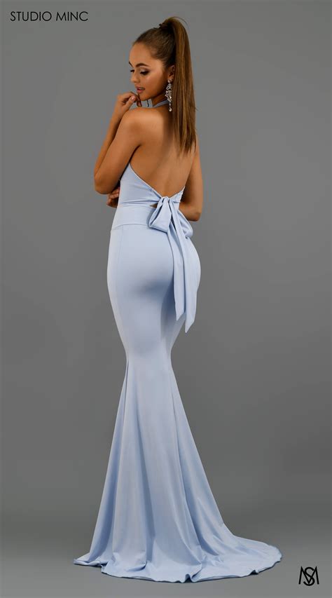 Baby Blue Hourglass Baby Blue Prom Dresses Tight Prom Dresses Blue