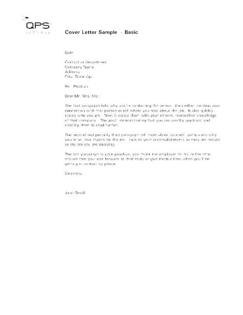 A cover letter is a document accompanying resume. Simple Cover Letter Examples | | Mt Home Arts
