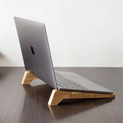 Wood Laptop Stand Etsy In 2021 Laptop Stand Laptop Stand Wood