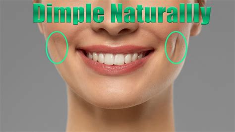How To Get Dimple Naturally Youtube