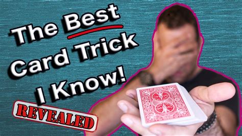 So, could i please have a volunteer step on to stage with me. Most Amazing VISUAL Card Trick I know! Explained! 9 magic moments, one d... | Card tricks, Card ...