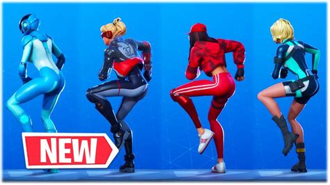 New Feelin Jaunty Dance Emote Showcased With All Thicc Female Skins 😍