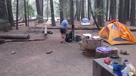 Little Yosemite Valley Campsite Youtube