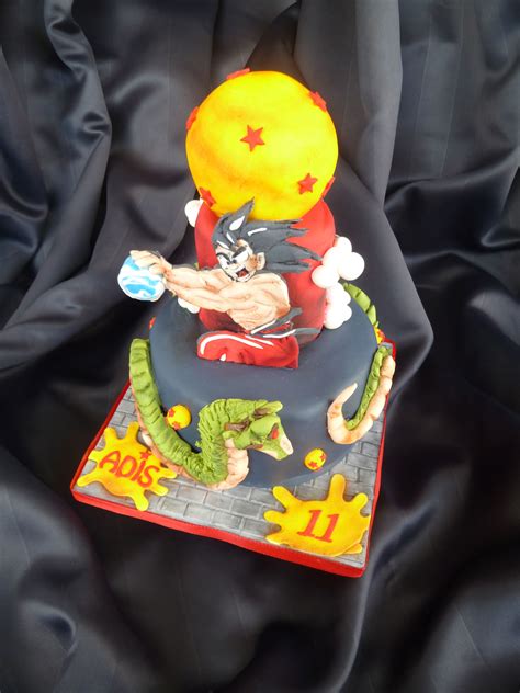 Pin By Shannon On Cake Design Dragonball Z Cake Dragon Ball Z