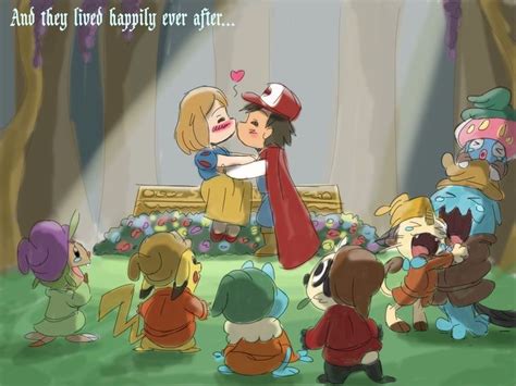 I Love This Ash Pokemon Pokemon Ash And Serena Pokemon Comics