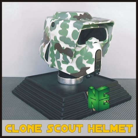 Clone Scout Trooper Helmet Kit Prop For Star Wars