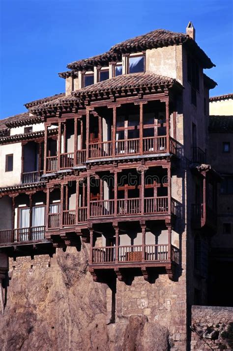 Hanging Houses Cuenca Spain Stock Image Image Of Holidays