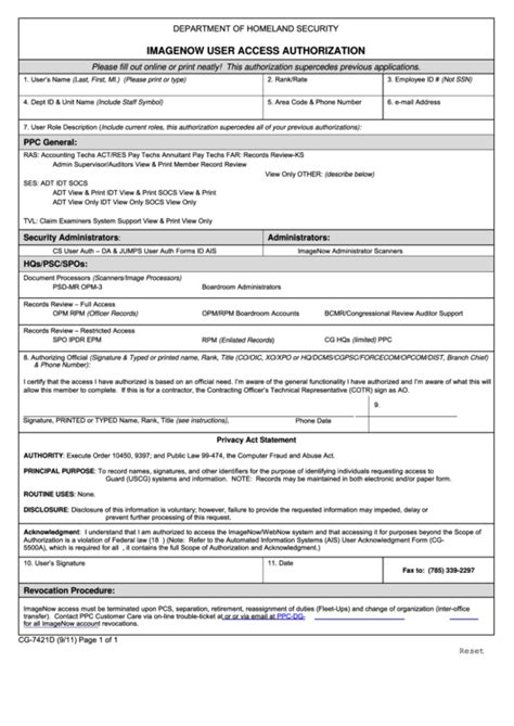 Top User Access Authorization Form Templates Free To Download In Pdf Format