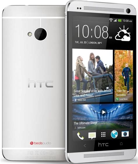 Htc One M7 Pn07120 Atandt Unlocked Lte Android 41 32gb Smartphone Silver
