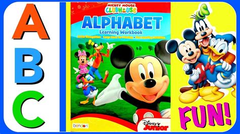 Learn Abc Alphabet With Mickey Mouse Clubhouse Disney Jr Abc Alphabet