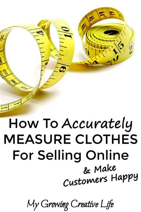 How To Accurately Measure Clothes For Selling Online My Growing