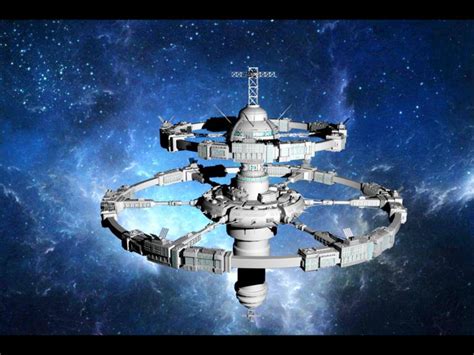 Sci Fi Space Station 3d Model Maya Files Free Download Modeling 48416