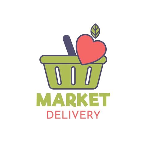 Free Vector Supermarket Logo Template Design