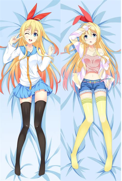 Japan Anime Pillowcase Nisekoi Characters Sexy Girl Kirisaki Chitoge Dakimakura Body Pillow