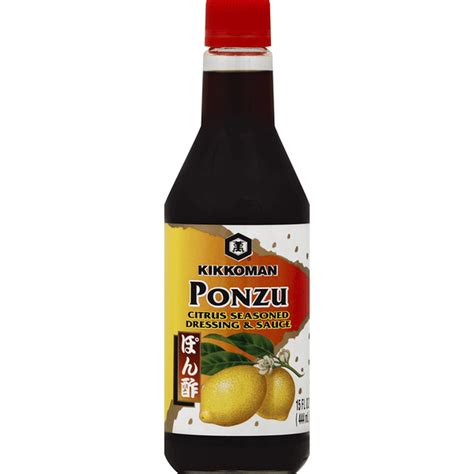 Kikkoman Ponzu Citrus Seasoned Dressing And Sauce 15 Oz Instacart