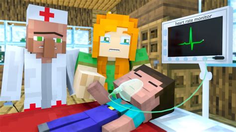 The Minecraft Life Of Steve And Alex Replacemen Minecraft Animation