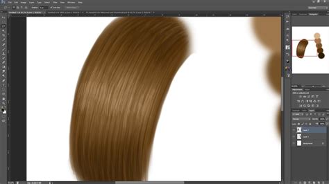 Then, draw the flow of the hair as it cascades down past the face and around where the neck and shoulders would be.3 x research source. How to paint hair digitally for beginners + make a custom ...